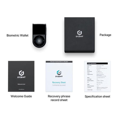 D'CENT Biometric Wallet – view 12