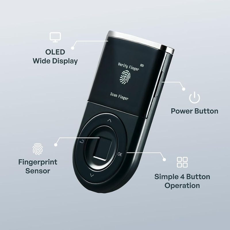 D'CENT Biometric Wallet – view 5