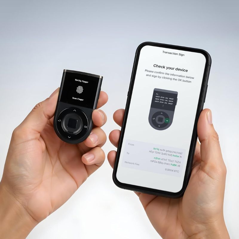 D'CENT Biometric Wallet – view 7