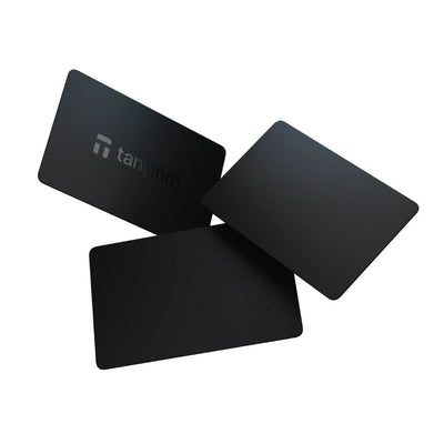 Tangem Wallet Stealth 3 Cards Set