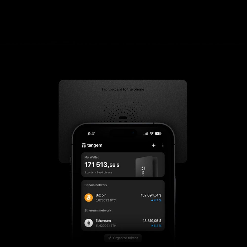 Tangem Wallet Stealth 3 Cards Set – view 3