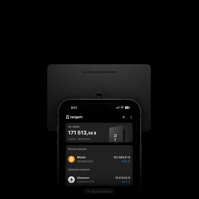 Tangem Wallet Stealth 3 Cards Set – view 3